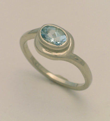 Aquamarine Ring