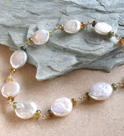 Pearl Tourmaine Bracelet