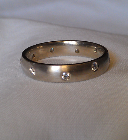 Diamond Wedding Band