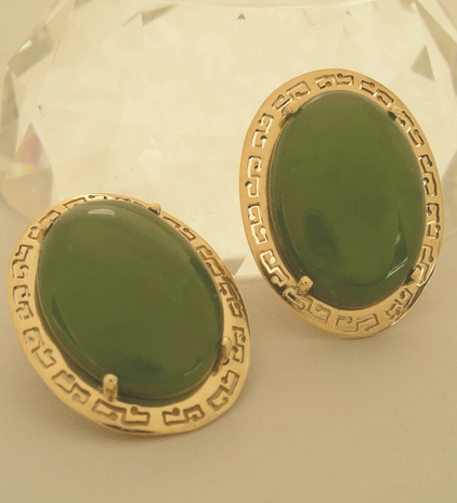 Jade Earrings