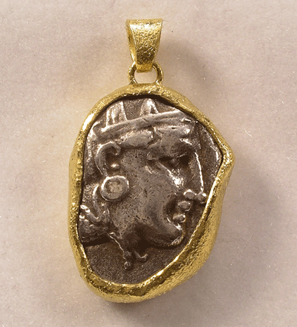 Antique Coin Pendant