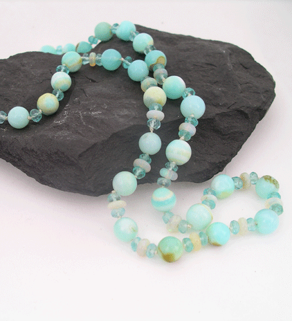Peruvian Opal Necklace