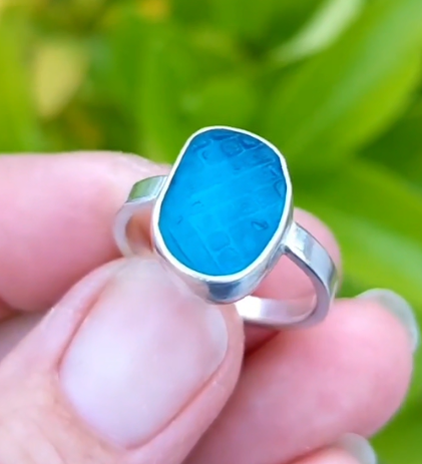Beach Glass Ring