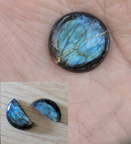 Kintsugi Labradorite