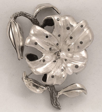 Tiger Lily Brooch
